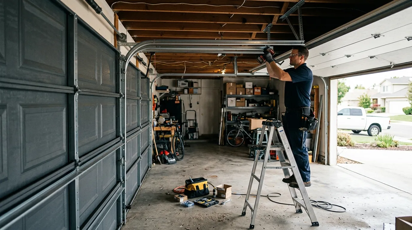 Garage door installation in Bloomington, MN